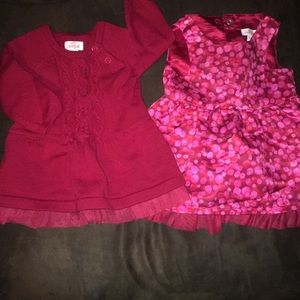 Cat & jack 0-3 months red bundle NEVER WORN